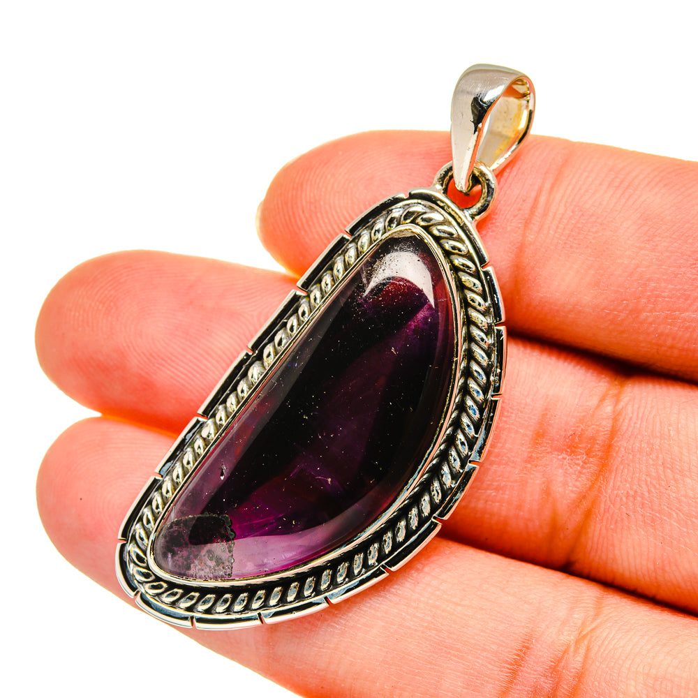 Amethyst Pendants handcrafted by Ana Silver Co - PD11255