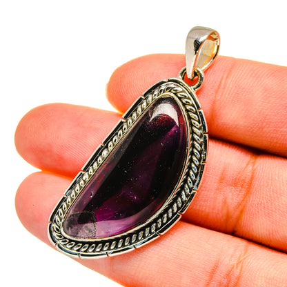 Amethyst Pendants handcrafted by Ana Silver Co - PD11255