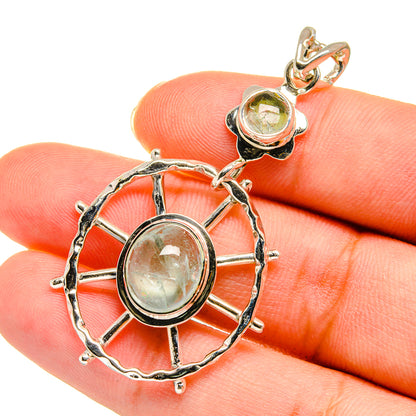 Aquamarine Pendants handcrafted by Ana Silver Co - PD11256