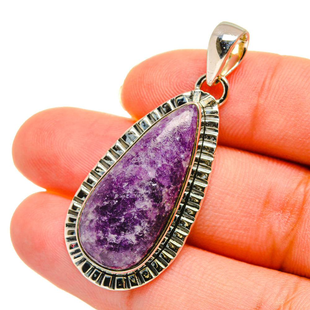 Charoite Pendants handcrafted by Ana Silver Co - PD11262