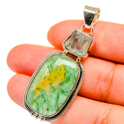 Ocean Jasper Pendants handcrafted by Ana Silver Co - PD11274