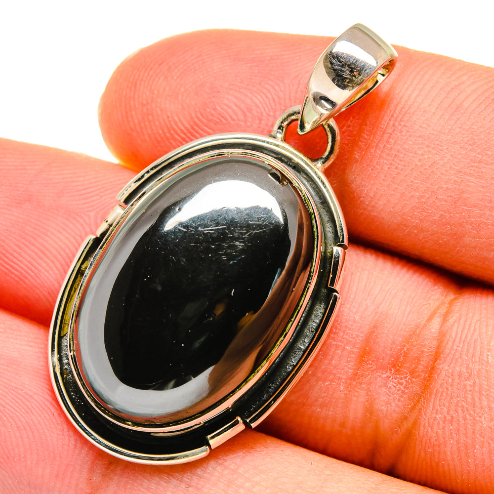 Hematite Pendants handcrafted by Ana Silver Co - PD11281