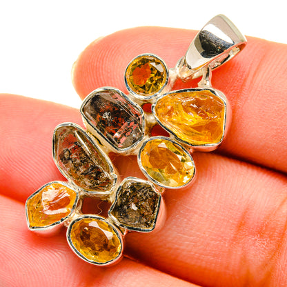 Herkimer Diamond Pendants handcrafted by Ana Silver Co - PD11284