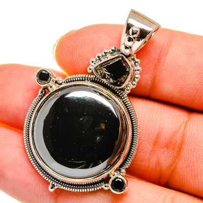 Hematite Pendants handcrafted by Ana Silver Co - PD11285
