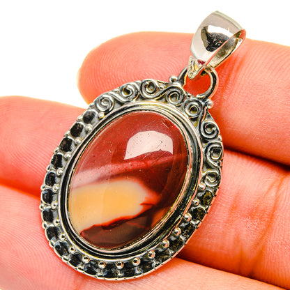 Mookaite Pendants handcrafted by Ana Silver Co - PD11286