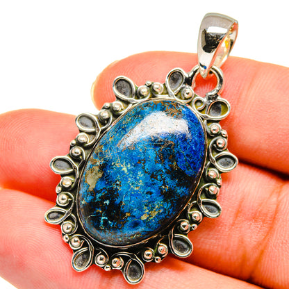 Shattuckite Pendants handcrafted by Ana Silver Co - PD11287
