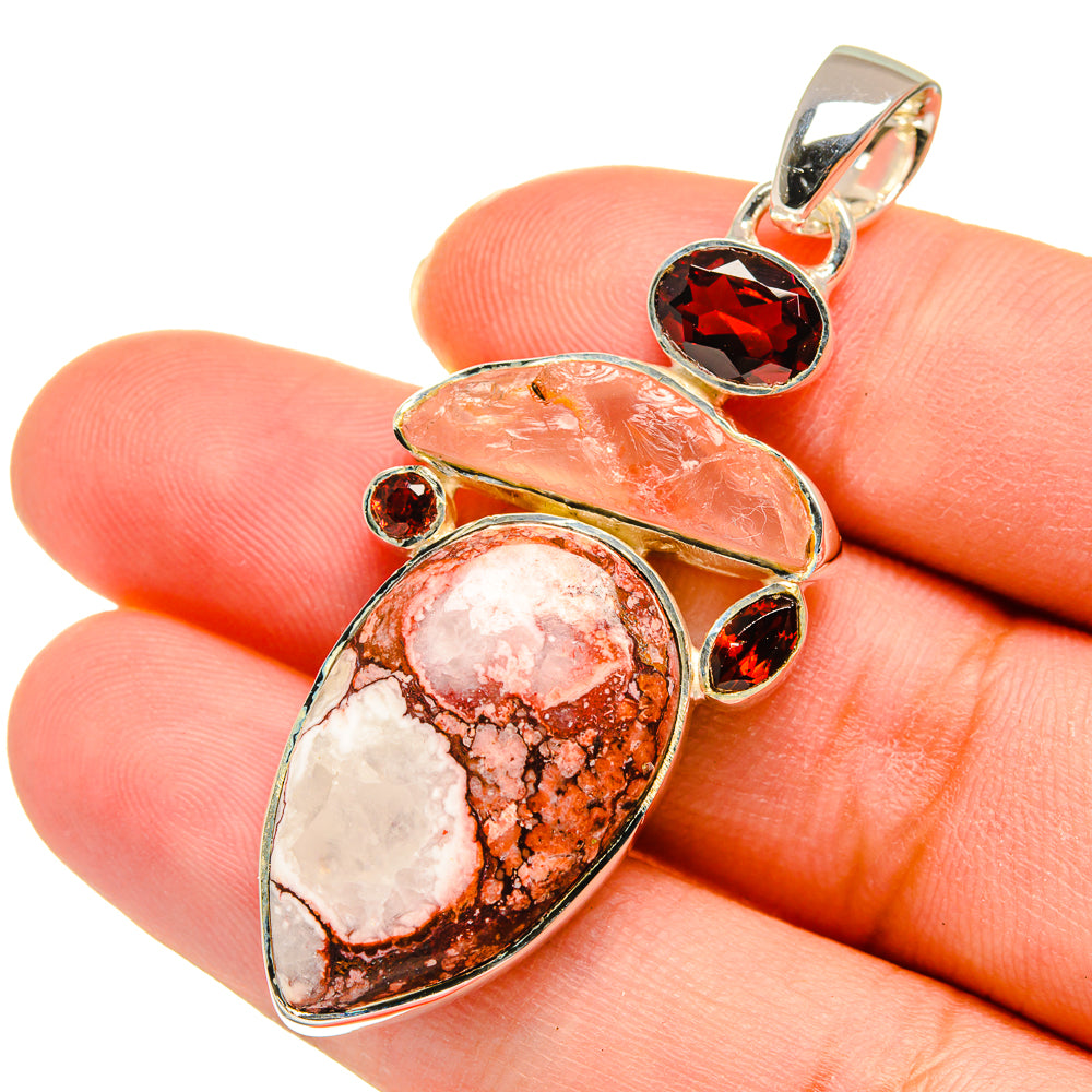 Red Jasper Pendants handcrafted by Ana Silver Co - PD11295