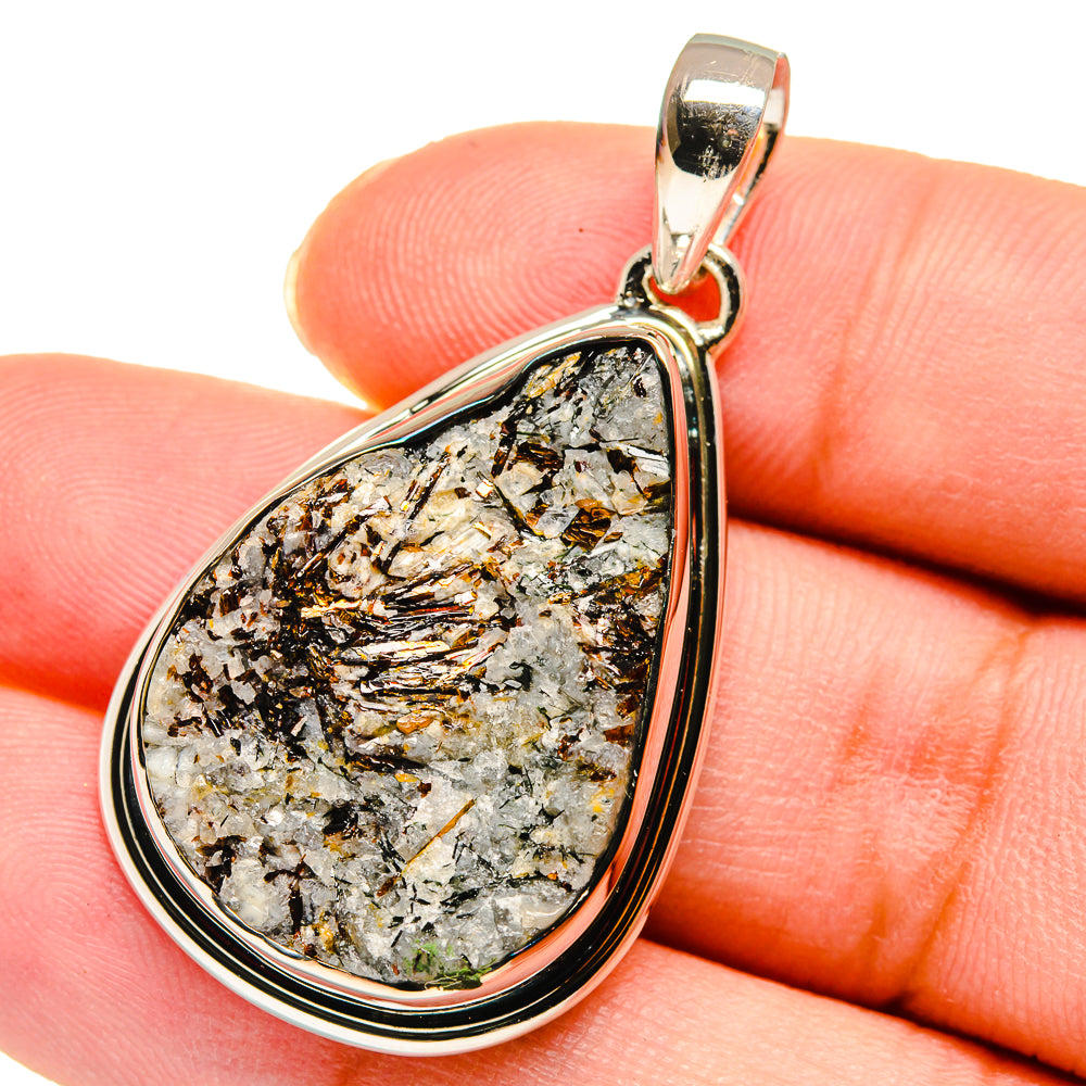 Astrophyllite Pendants handcrafted by Ana Silver Co - PD11301