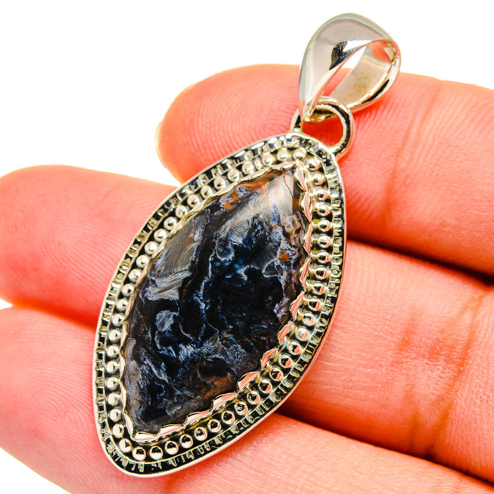 Pietersite Pendants handcrafted by Ana Silver Co - PD11306