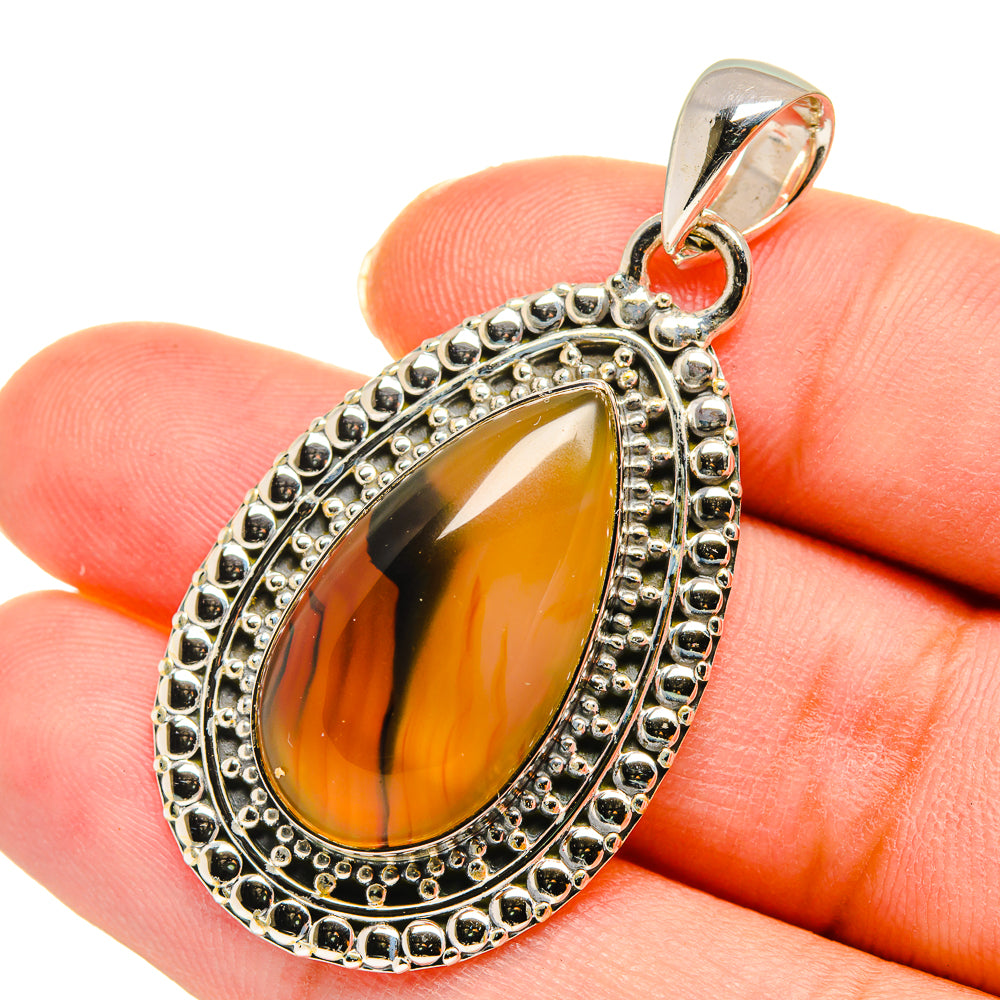 Montana Agate Pendants handcrafted by Ana Silver Co - PD11317