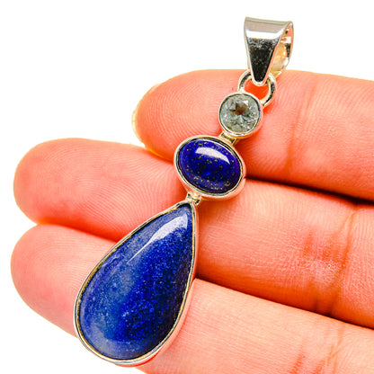 Sodalite Pendants handcrafted by Ana Silver Co - PD11330