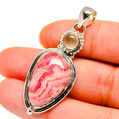 Rhodochrosite Pendants handcrafted by Ana Silver Co - PD11331