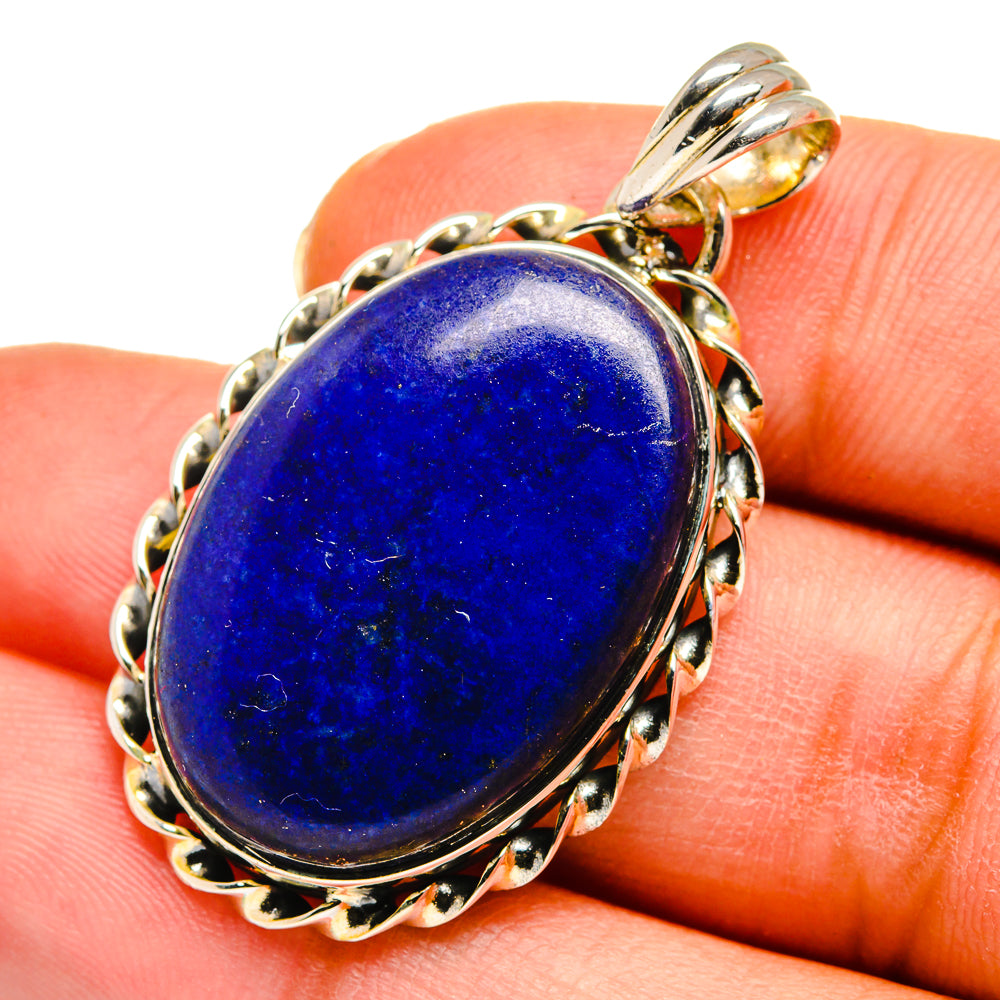 Lapis Lazuli Pendants handcrafted by Ana Silver Co - PD11379