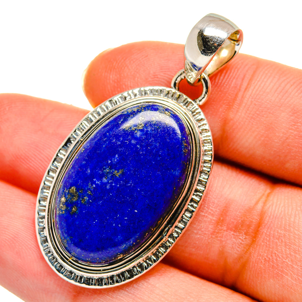Lapis Lazuli Pendants handcrafted by Ana Silver Co - PD11383