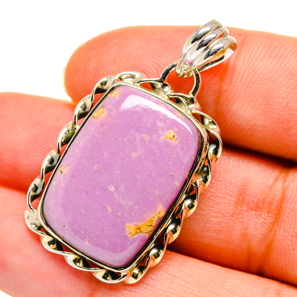 Phosphosiderite Pendants handcrafted by Ana Silver Co - PD11393