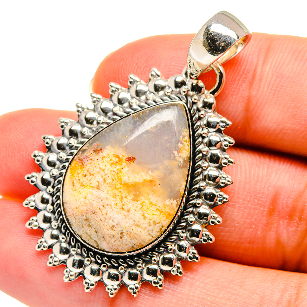 Ocean Jasper Pendants handcrafted by Ana Silver Co - PD11409