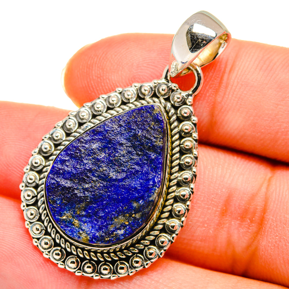 Lapis Lazuli Pendants handcrafted by Ana Silver Co - PD11414