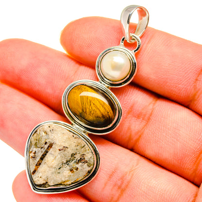 Astrophyllite Pendants handcrafted by Ana Silver Co - PD11428