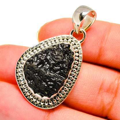 Tektite Pendants handcrafted by Ana Silver Co - PD11469