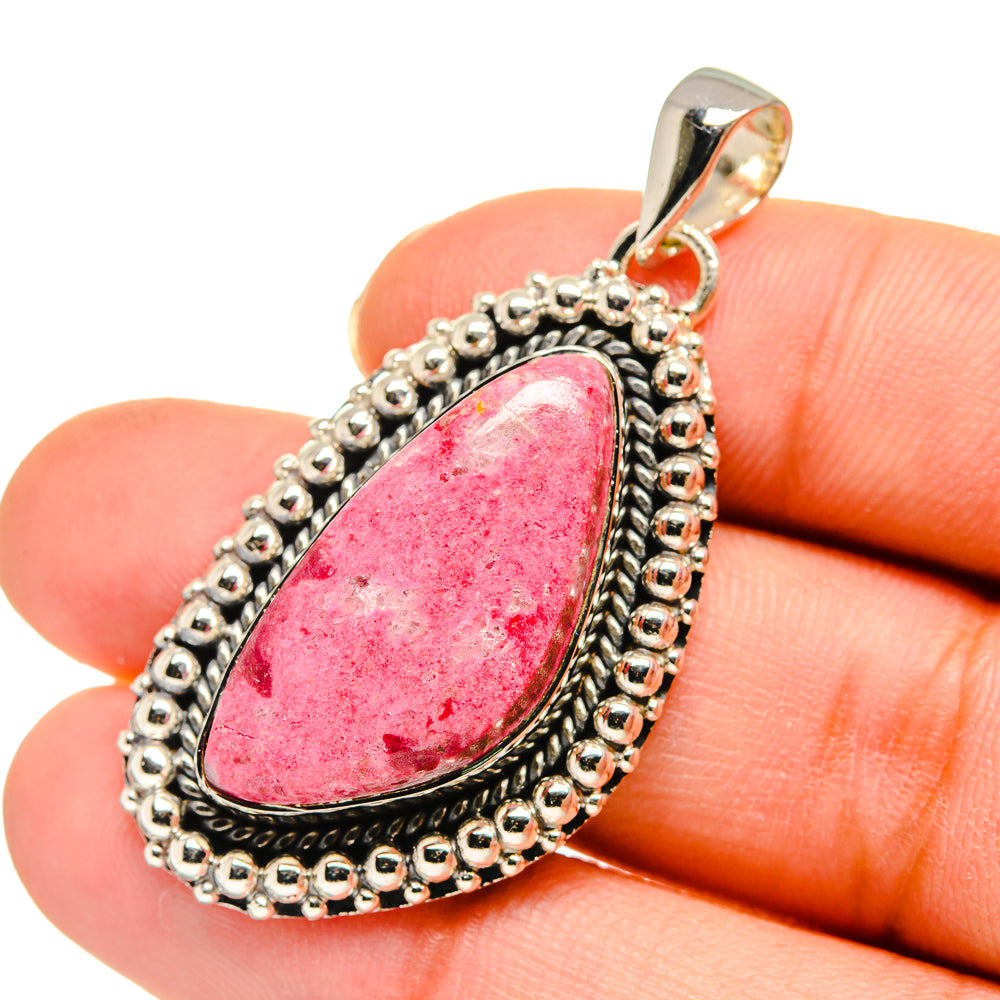 Thulite Pendants handcrafted by Ana Silver Co - PD11486