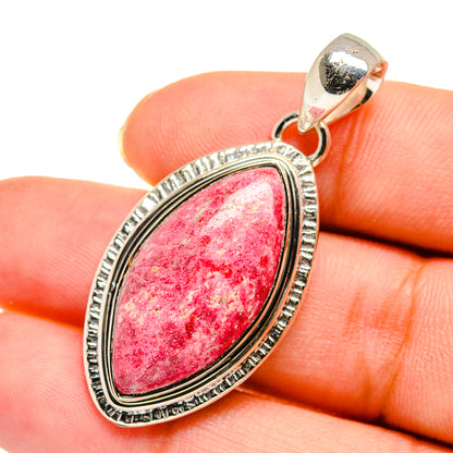 Thulite Pendants handcrafted by Ana Silver Co - PD11487