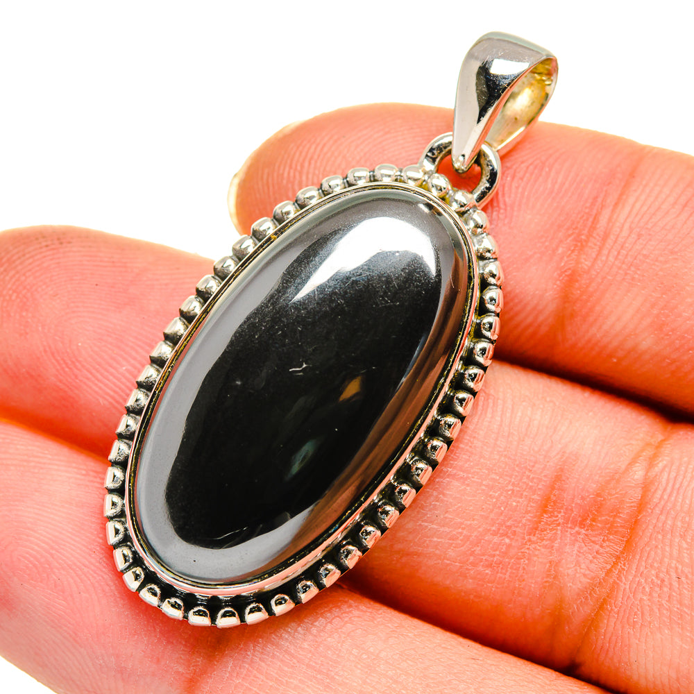 Hematite Pendants handcrafted by Ana Silver Co - PD11491