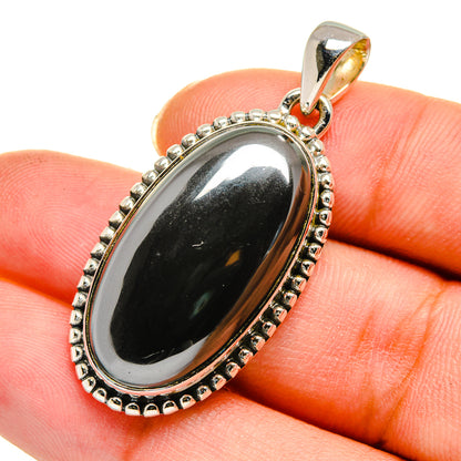Hematite Pendants handcrafted by Ana Silver Co - PD11491