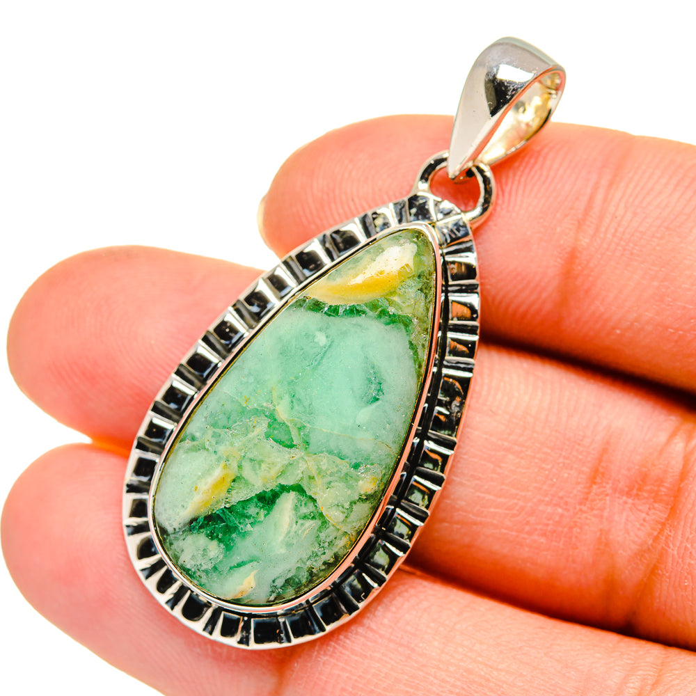 Rainforest Opal Pendants handcrafted by Ana Silver Co - PD11498