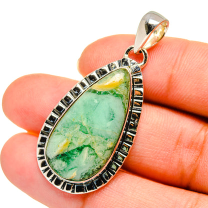 Rainforest Opal Pendants handcrafted by Ana Silver Co - PD11498
