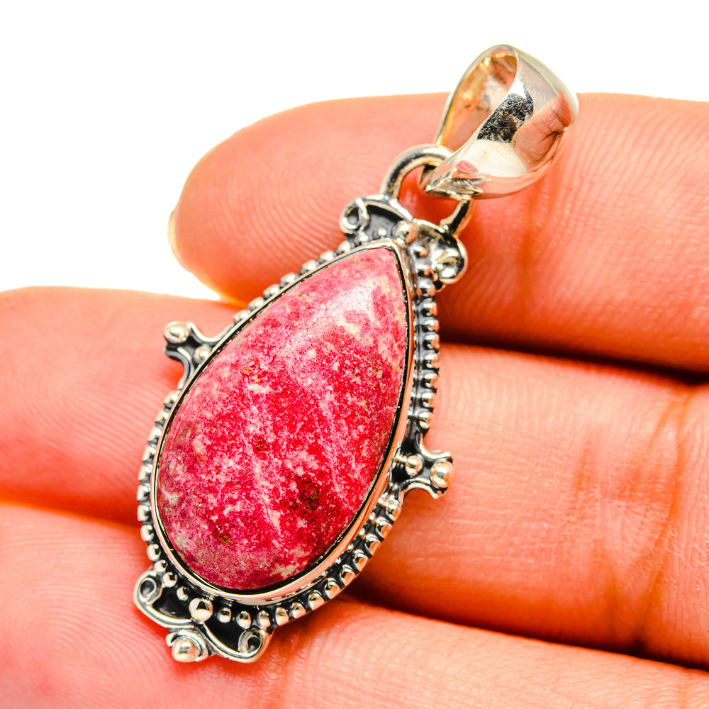 Thulite Pendants handcrafted by Ana Silver Co - PD11508
