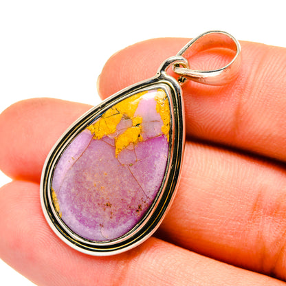 Phosphosiderite Pendants handcrafted by Ana Silver Co - PD11515