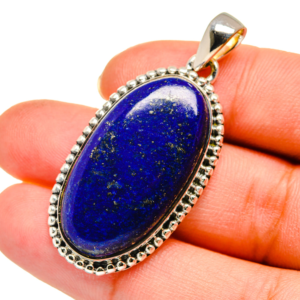 Lapis Lazuli Pendants handcrafted by Ana Silver Co - PD11517