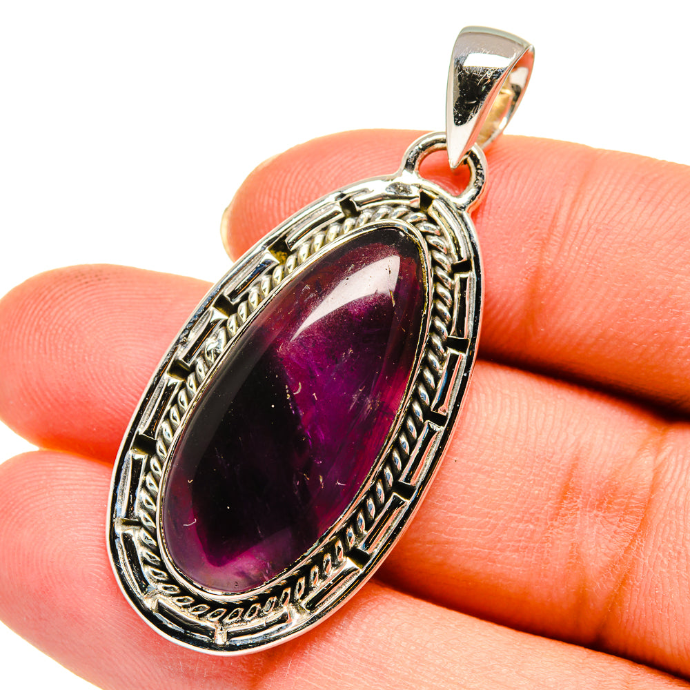 Amethyst Pendants handcrafted by Ana Silver Co - PD11527