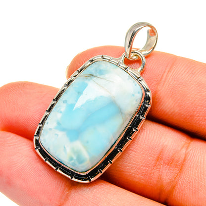 Larimar Pendants handcrafted by Ana Silver Co - PD11539