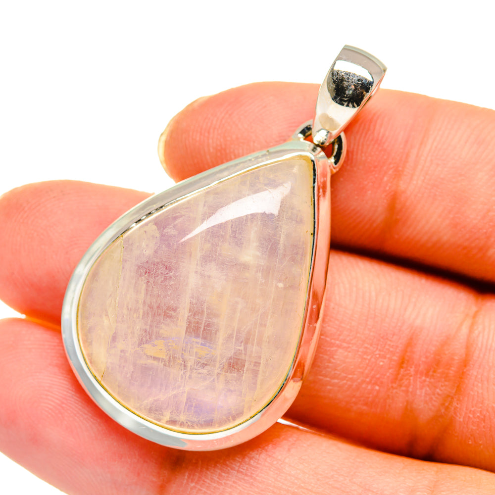 Rainbow Moonstone Pendants handcrafted by Ana Silver Co - PD11550