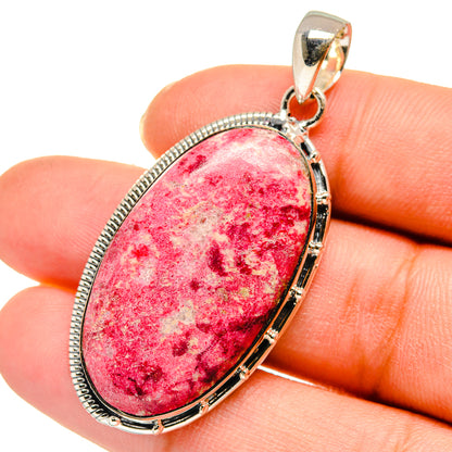 Thulite Pendants handcrafted by Ana Silver Co - PD11552
