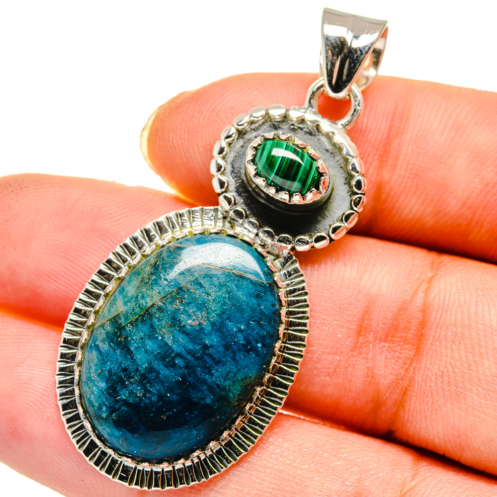 Apatite Pendants handcrafted by Ana Silver Co - PD11554