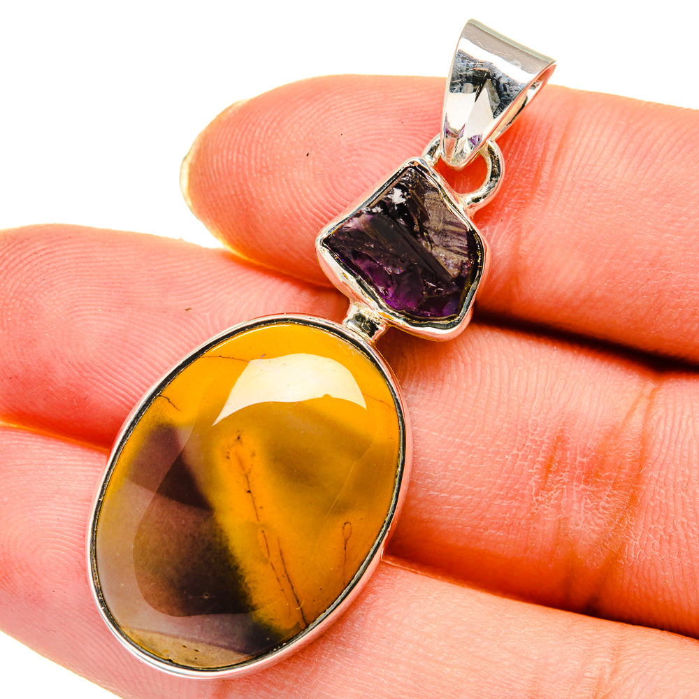 Mookaite Pendants handcrafted by Ana Silver Co - PD11589
