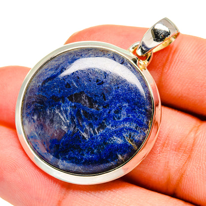 Sodalite Pendants handcrafted by Ana Silver Co - PD11597