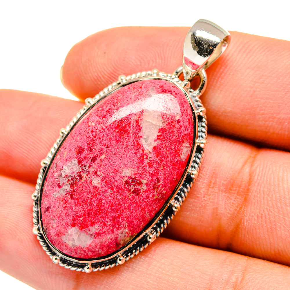 Thulite Pendants handcrafted by Ana Silver Co - PD11619