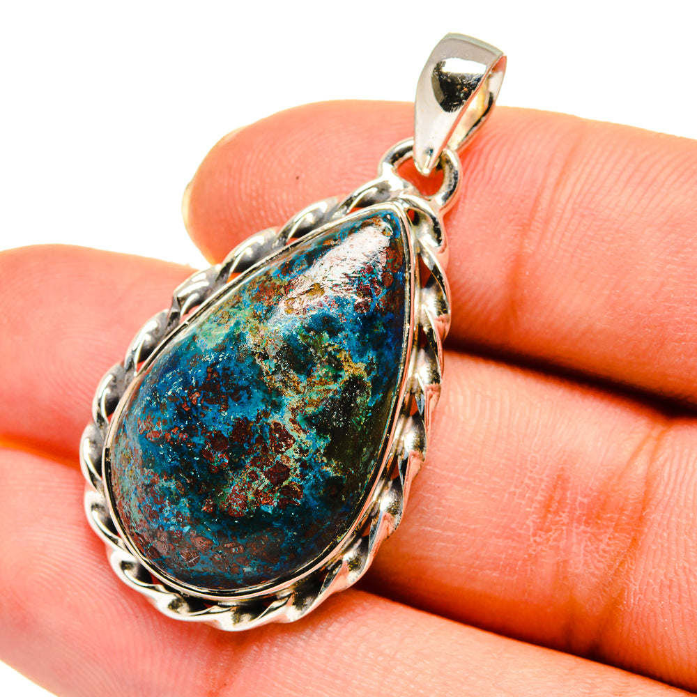 Shattuckite Pendants handcrafted by Ana Silver Co - PD11621