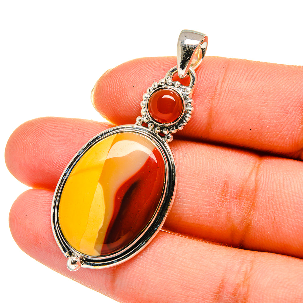 Mookaite Pendants handcrafted by Ana Silver Co - PD11657