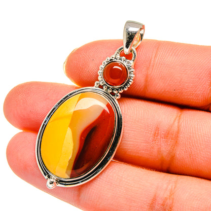 Mookaite Pendants handcrafted by Ana Silver Co - PD11657