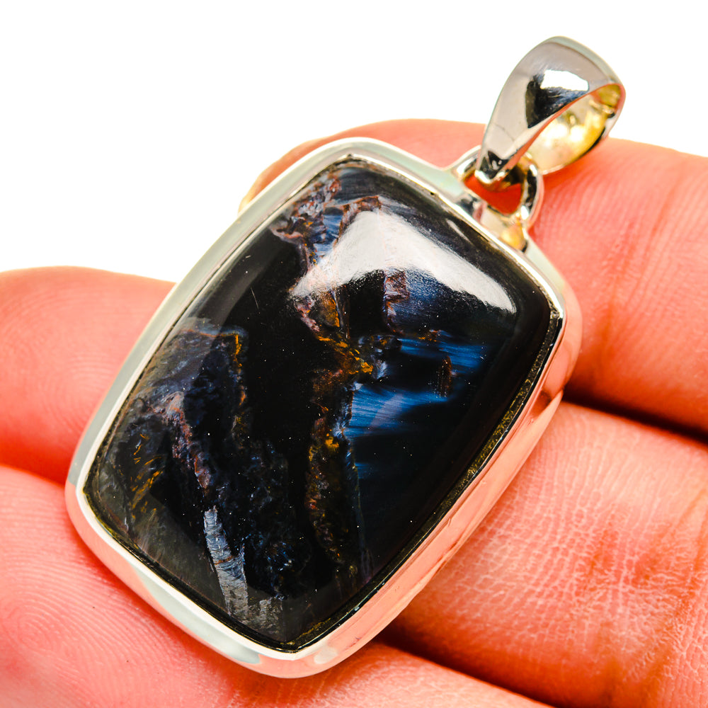 Pietersite Pendants handcrafted by Ana Silver Co - PD11699
