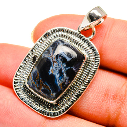 Pietersite Pendants handcrafted by Ana Silver Co - PD11714