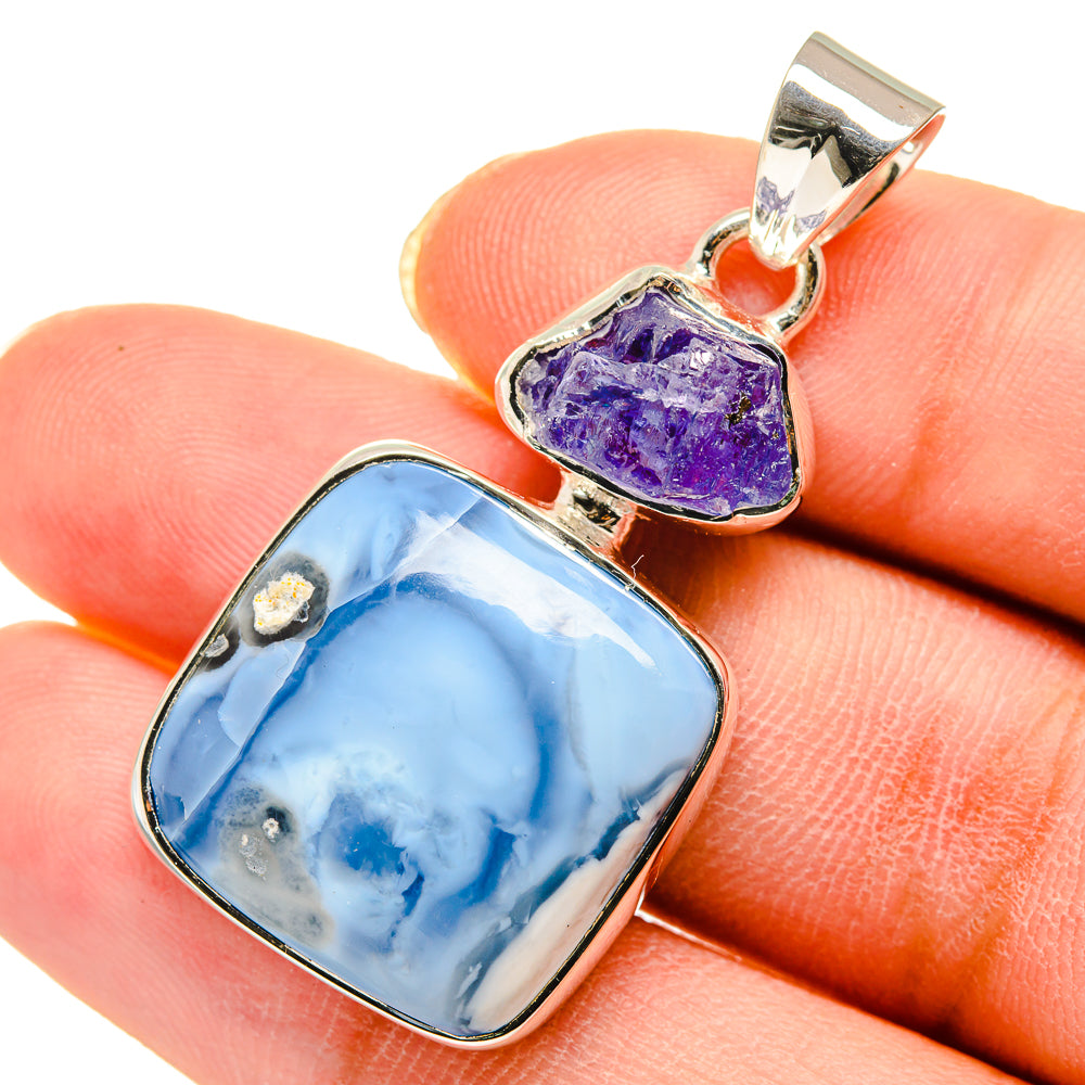 Owyhee Opal Pendants handcrafted by Ana Silver Co - PD11737