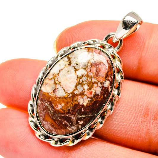Mahogany Obsidian Pendants handcrafted by Ana Silver Co - PD11738