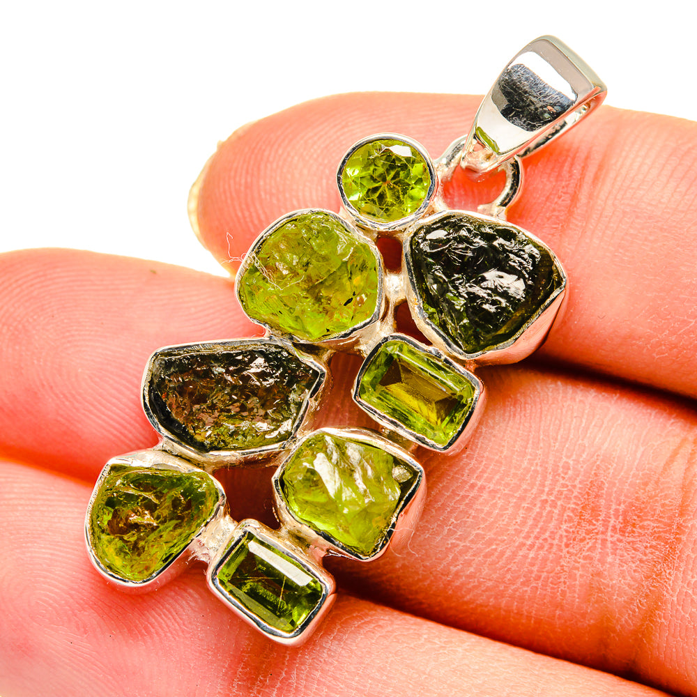 Peridot Pendants handcrafted by Ana Silver Co - PD11740