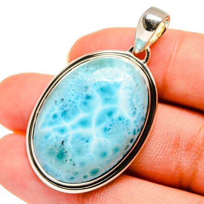 Larimar Pendants handcrafted by Ana Silver Co - PD11743