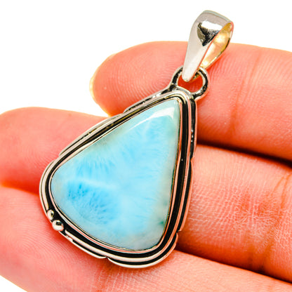 Larimar Pendants handcrafted by Ana Silver Co - PD11744
